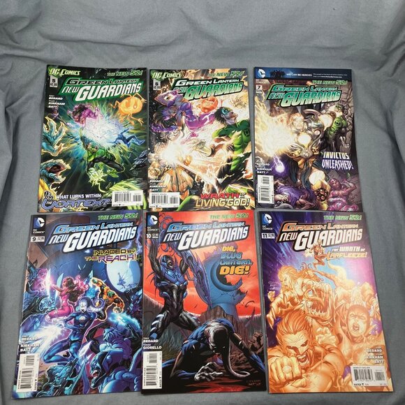 Green Lantern New Guardians DC Comic Book Huge Lot 2012 Series 17 Issues #5+ - Picture 2 of 4